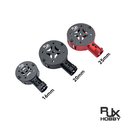 RJX 1PCS 12 / 16 / 20 / 25 / 28mm Motor Mount Seat for UAV Hexacopter Multicopter Agricultural Drone 