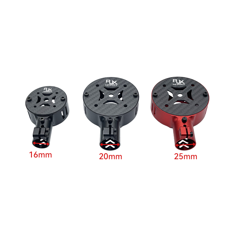 RJX 1PCS 12 / 16 / 20 / 25 / 28mm Motor Mount Seat for UAV Hexacopter Multicopter Agricultural Drone 