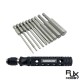 RJX 10PCS  1/4 Inch 6.35mm Length75mm  H1.5,H2,H2.5, H3, H4, H5, H6, H8, H10,H12  Hex Shank Magnetic Hexagon Screwdriver