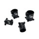 RJXHOBBY 1pcs 90° D16 20 25 30 35 40mm Landing Gear Vertical Mount Base Nozzle Connecting Rod Fixing Parts for RC UAV Drone