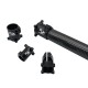 RJXHOBBY 1pcs 90° D16 20 25 30 35 40mm Landing Gear Vertical Mount Base Nozzle Connecting Rod Fixing Parts for RC UAV Drone