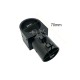 RJX Landing Gear Aluminum Alloy Tee Tripod  25m to 30mm Carbon Fiber Tube Connector For Agriculture Drone UAV