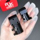 RJX 1pcs Landing Gear Aluminum Alloy Tee Tripod 20 to 20mm / 25m to 25mm Carbon Fiber Tube Connector For Agriculture Drone UAV