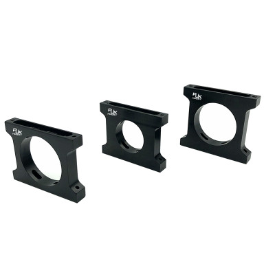 RJX  1pcs 30/40/45/50mm  Alum Pipe clamps for carbon fiber tube