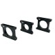 RJX  1pcs 30/40/45/50mm  Alum Pipe clamps for carbon fiber tube