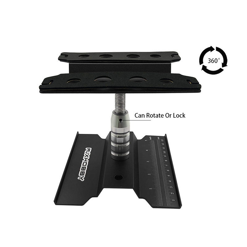 RJX Repair Station Shunting Display Work Stand Platform for 1/10 1/8 TRX4 Defender G63 Bronco SCX10 Wraith RC Car Accessories
