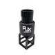 RJXHOBBY 1pcs 40mm Folding down Arm Pipe Clamp Folding Pipe Holder Parts for Plant Agriculture UAV Drone Machine Arm