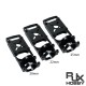 RJX 1pcs 20mm 22mm 25mm Carbon Tube Metal Aluminium Alloy Motor Mount Seat for DIY Quadcopter Frame Kit Parts Accessories