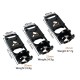 RJX 1pcs 20mm 22mm 25mm Carbon Tube Metal Aluminium Alloy Motor Mount Seat for DIY Quadcopter Frame Kit Parts Accessories