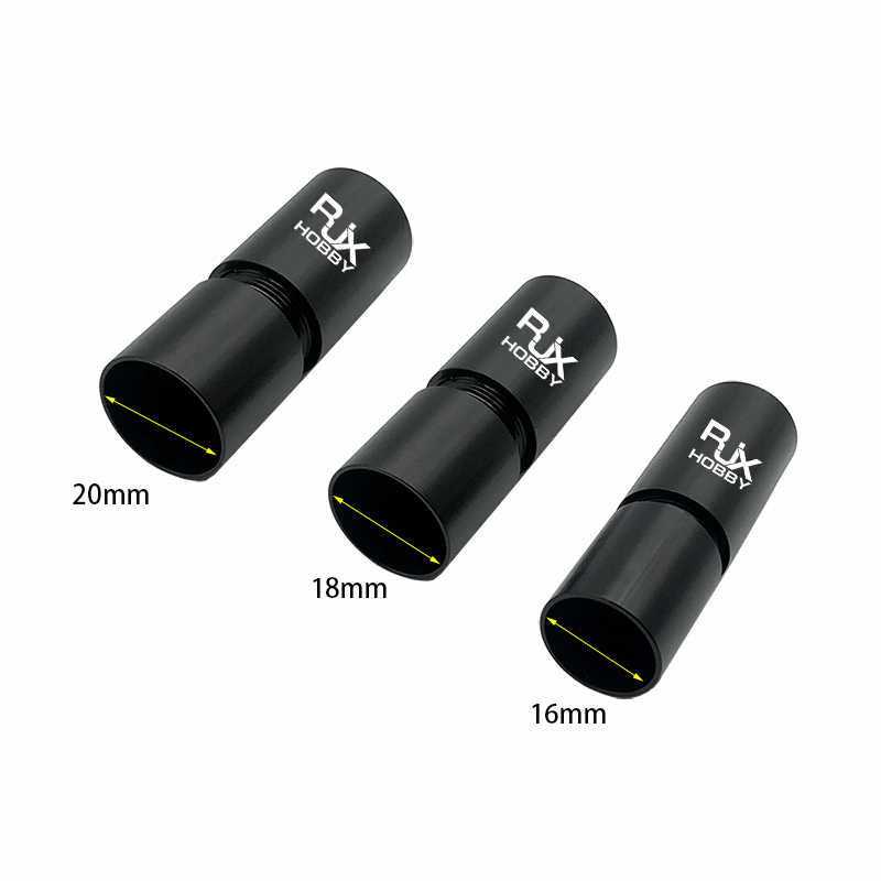 RJX 1pcs 5-50mm Aluminum Pipe Connector Carbon Tube Joint for Drone Quadcopter UAV