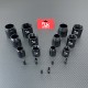 RJX 1pcs 5-50mm Aluminum Pipe Connector Carbon Tube Joint for Drone Quadcopter UAV