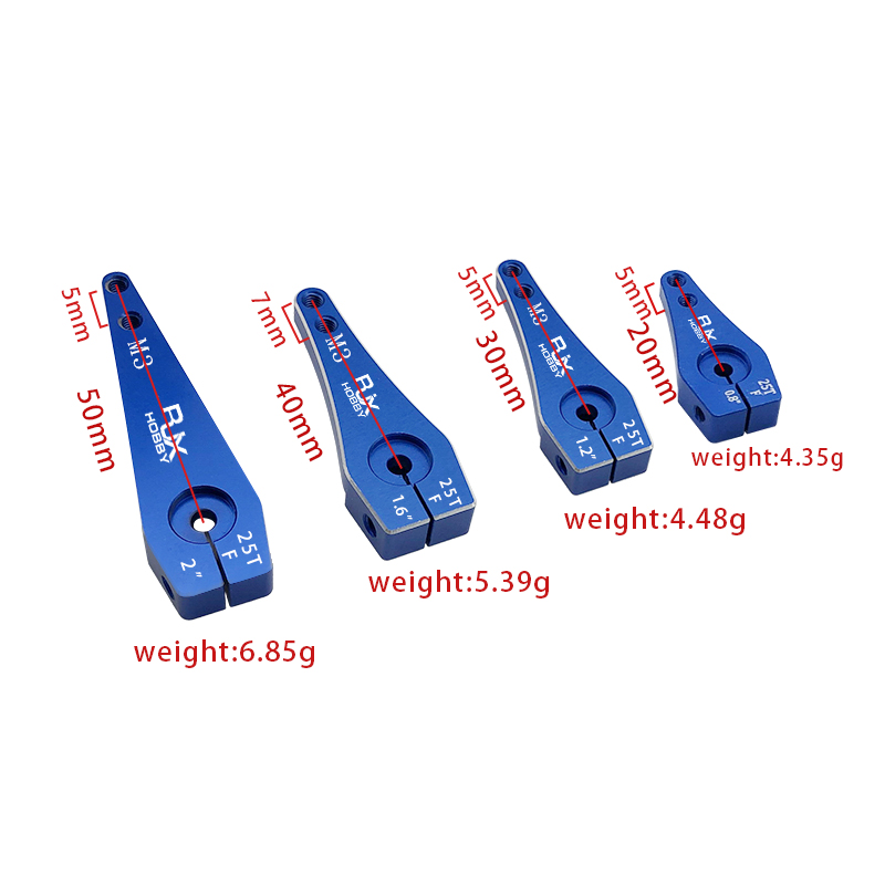 RJXHOBBY 1pcs  25T Futaba Savox Aluminum Servo Horn