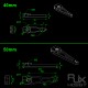RJXHOBBY 1pcs  25T Futaba Savox Aluminum Servo Horn