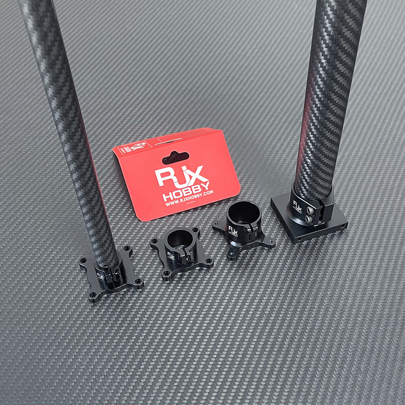 RJXHOBBY 1pcs 16 20 25 30mm Tripod Vertical Fixed Seat Landing Gear Fixture Mount Tube Support for RC Agriculture Plant UAV Drone