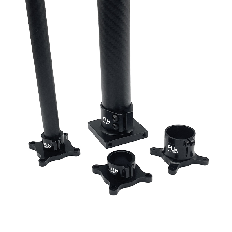 RJXHOBBY 1pcs 16 20 25 30mm Tripod Vertical Fixed Seat Landing Gear Fixture Mount Tube Support for RC Agriculture Plant UAV Drone