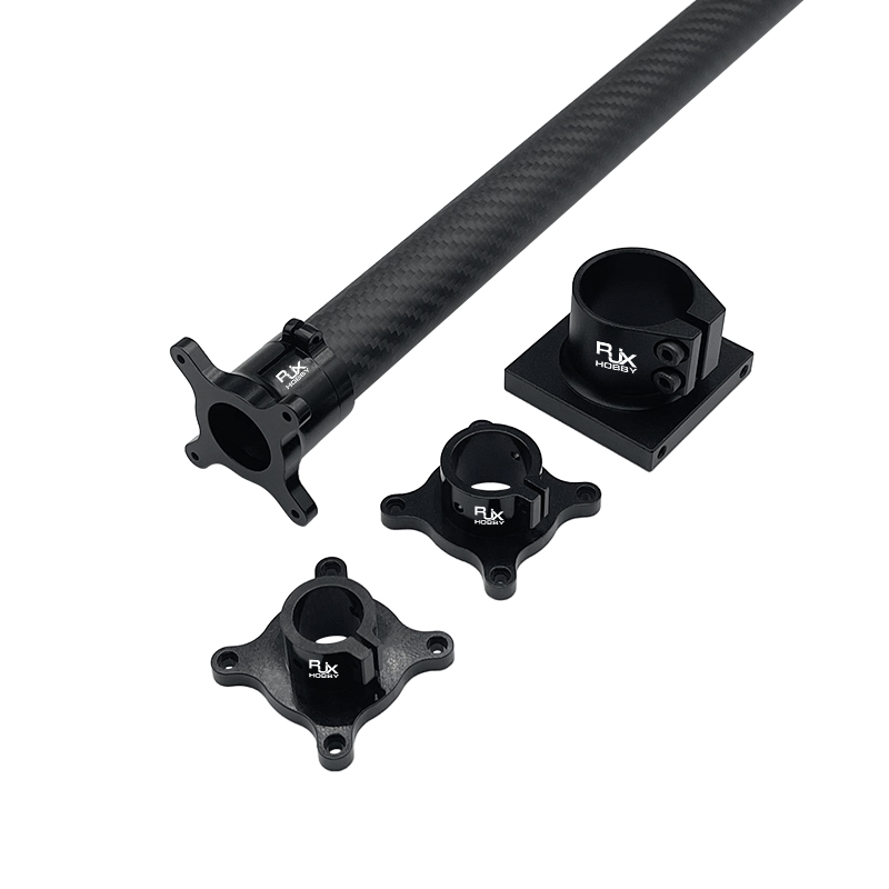 RJXHOBBY 1pcs 16 20 25 30mm Tripod Vertical Fixed Seat Landing Gear Fixture Mount Tube Support for RC Agriculture Plant UAV Drone