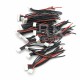 RJX 5Pcs 1S 2S 3S 4S 5S 6S 7S 8S 9S 22AWG Battery Balance Charger Silicone Cable Wire JST-XH Connector Balancer Cable