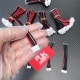 RJX 5Pcs 1S 2S 3S 4S 5S 6S 7S 8S 9S 22AWG Battery Balance Charger Silicone Cable Wire JST-XH Connector Balancer Cable