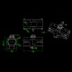 RJXHOBBY 1pcs CNC Aluminium 40mm Tube Arm Folding transverse Connector for Plant Protection UAV Multicopter