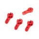 RJX 3pcs RC Car Aluminum Metal Servo Horn Arm 23T / 24T / 25T Servos Arms MG995R  MG996R MG945 For Futaba Spare Parts