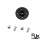 RJX Small disc 25T standard steering gear general metal rudder disk robot MG995 MG996 standard