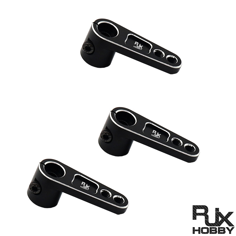 RJX 3pcs 25T Servo Horn Steering Arms For Traxxas TRX-4 TRX4 RC Crawler Truck Replacement