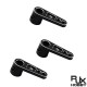 RJX 3pcs 25T Servo Horn Steering Arms For Traxxas TRX-4 TRX4 RC Crawler Truck Replacement