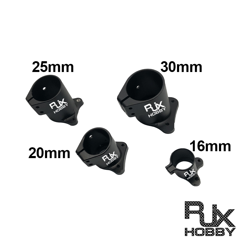 RJX 1PCS  D16/20/25/30mm Tripod Fixed Mount Landing Gear Carbon Tube Fixture Pince Fixing Mount Connector Joint for UAV