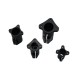 RJX 1PCS  D16/20/25/30mm Tripod Fixed Mount Landing Gear Carbon Tube Fixture Pince Fixing Mount Connector Joint for UAV