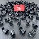 RJXHOBBY 1pcs Landing Gear Tee Tripod 16/18/20/20 to 16mm Carbon Fiber Tube Connector For Agriculture Drone UAV