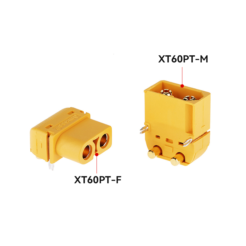 RJX 5pair XT60PT Plug Controller Battery Charger connector plugs connectors with 90 degree pins