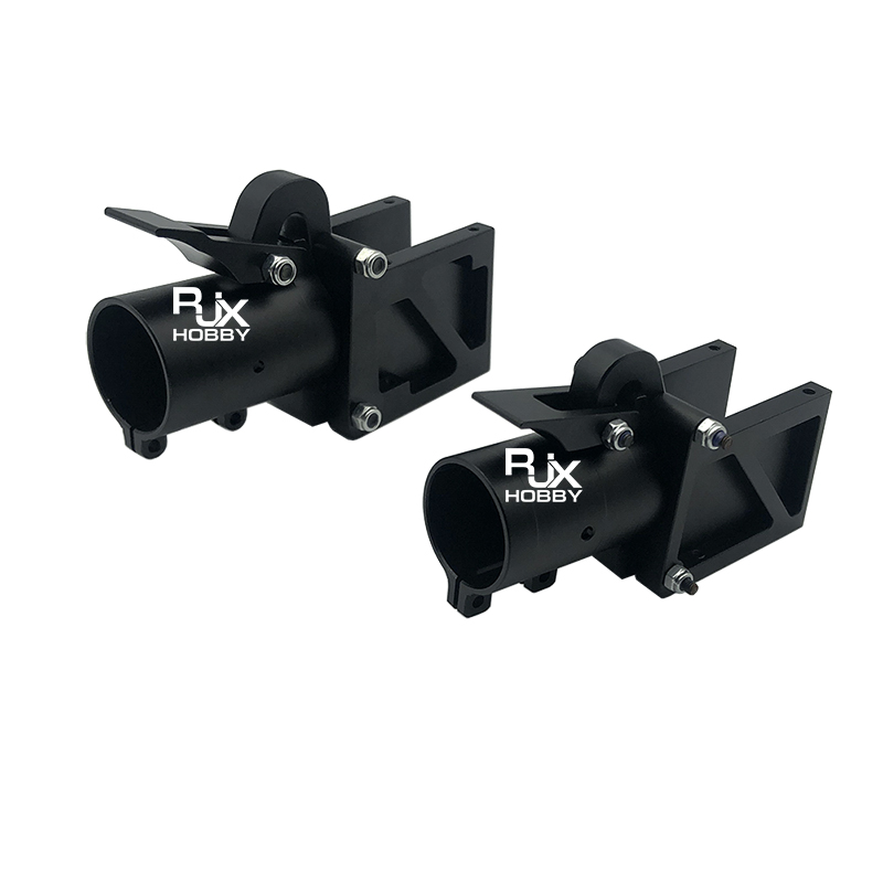 RJX 1pcs 6° Aluminum alloy folding down arm pipe joint 25mm 30mm for plant protection uav RC helicopter spareparts