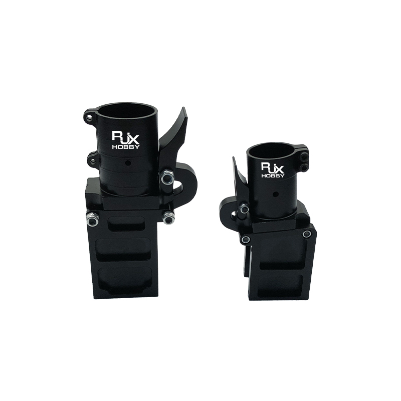 RJX 1pcs Aluminum alloy folding down arm pipe joint 25mm 30mm for plant protection uav RC helicopter spareparts