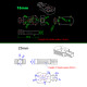 RJX 1PCS 16 / 25 / 30 / 35mm Motor Mount Seat for UAV Hexacopter Multicopter Agricultural Drone
