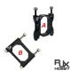 RJX Vertical Aluminum Tube Clamp for 20X30mm Octagon Carbon Fiber Tubes