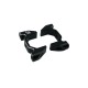 RJX Vertical Aluminum Tube Clamp for 20X30mm Octagon Carbon Fiber Tubes