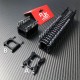 RJX Vertical Aluminum Tube Clamp for 20X30mm Octagon Carbon Fiber Tubes
