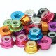 RJX 50pcs M2 M3 M4 M5 M6 Hex Flange Nut