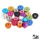 RJX 50pcs M2 M3 M4 M5 M6 Hex Flange Nut