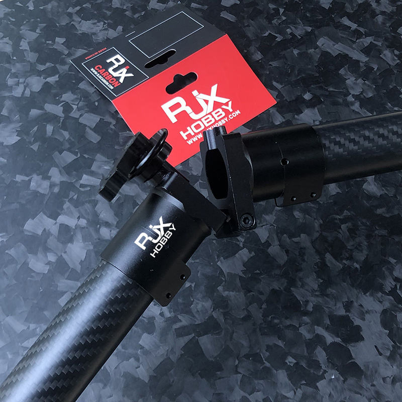 RJXHOBBY 1pcs CNC Aluminium 28 / 30 / 35 / 40mm Tube Arm Folding down Connector for Plant Protection UAV Multicopter