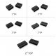 RJX 500pcs DuPont Rubber-shell 2.54mm Spacing DuPont-wire Plug Double Row  2P 3P 4P 5P 6P 7P 8P 9P 10P 