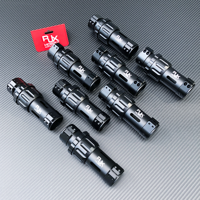 RJX 1PCS 30mm/40mm/50mm Folding Arm Carbon Tube Connector Clip Self-lock Folding Rack Parts for RC Agriculture UAV Drone