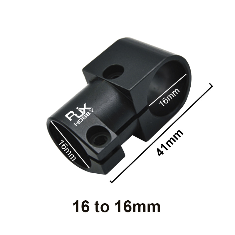 RJX 1pcs 16,20,25,30,40 Landing Gear Aluminum Alloy Tee Tripod Carbon Fiber Tube Connector For Agriculture Drone UAV