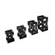 RJXHOBBY 1Sets 12/16/20/22/25/30mm 3K Carbon Fiber Tube Clamp + Motor Mount Fixture Clip Holder Bracket