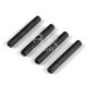 RJXHOBBY 50Pcs M2 Knurled Standoff Aluminum Alloy Anodized Spacer