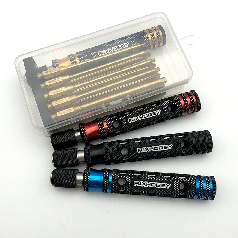 RJX 14in1 Hex Nut Phillips Flat Screwdriverfor RC Car helicopter FPV