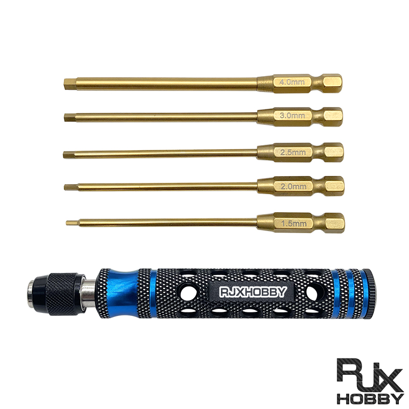 RJX 6.35mm 5 in1 Hex Screwdriver for RC Car helicopter FPV
