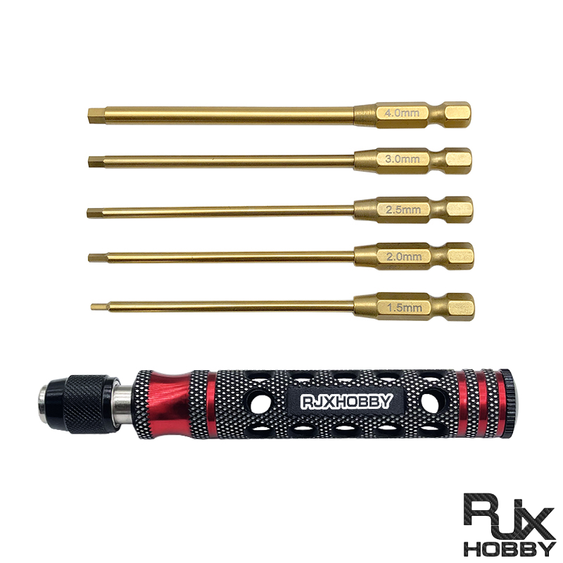 RJX 6.35mm 5 in1 Hex Screwdriver for RC Car helicopter FPV