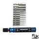 RJXHOBBY 12pcs 1/4 Inch 6.35mm Length 50mm Hex Shank Magnetic Hexagon Screwdriver