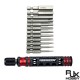 RJXHOBBY 12pcs 1/4 Inch 6.35mm Length 50mm Hex Shank Magnetic Hexagon Screwdriver